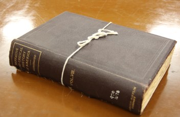 damaged book