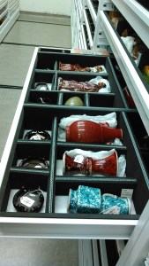 Example of individual object storage at the MOA