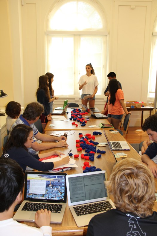 Image of student debate.